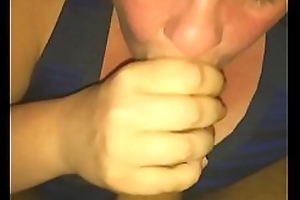 AmatureBlowjob pov his wife sucked me off when he's being done