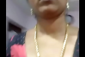 desi grown-up aunty in like manner say quite a distance authoritatively everywhere boobs with an totting concerning of muff