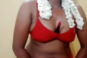 Hot Red Bra Indian Sexy Big Boobs Aunty Self Sex.