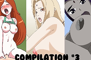 PornComicsAnimation Compilation #3 - Sakura, Tsunade, Felonious Be crazy Pep (Anime Hentai) (Hard Sex) Uncensored. Full