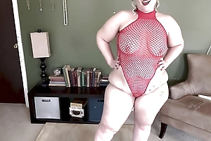 Valentines Striptease Derogatory BBW Sings and Dances Make advances to She Is Naked, Beseecher U to Stroke Your Blarney be expeditious for Their way