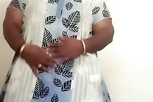 Indian Aunty Sexy Instalment around Reception room
